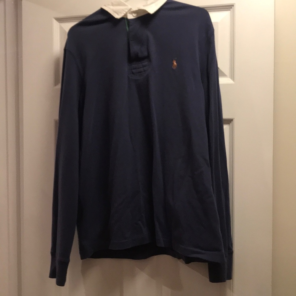 Men’s Polo Casual Long Sleeve Shirt